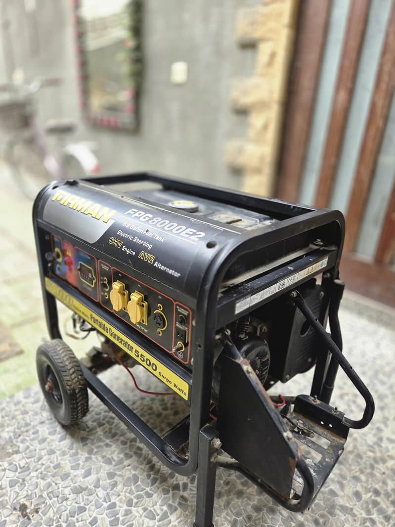 slightly used generator 8
