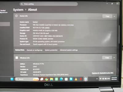 Dell Latitude Core i5 11th Gen | 16GB RAM | 256GB SSD | Touch Screen