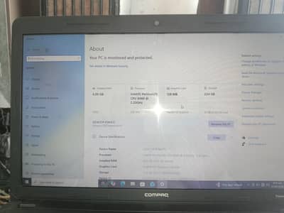 laptop Presario cq57 good condition