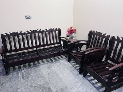 5 seater sofa | with cushions | sheesham | 33000 rs