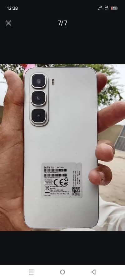 Infinix hote 60i,10/10 condition,only finger hardware issue.