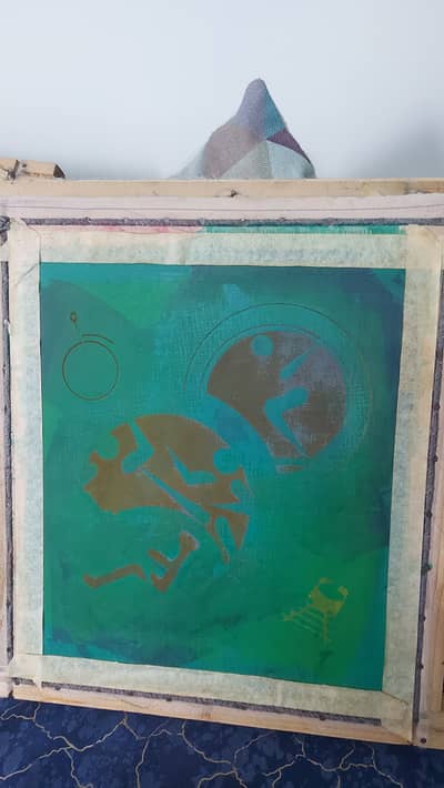 Screen printing frames road safety signs design