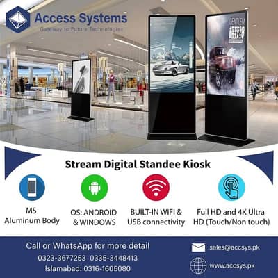 Digital Kiosk-Interactive Screen-Video Conference Camera 0323-3677253