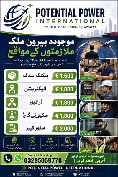 Overseas Jobs Available — Start Your Global Career Today!