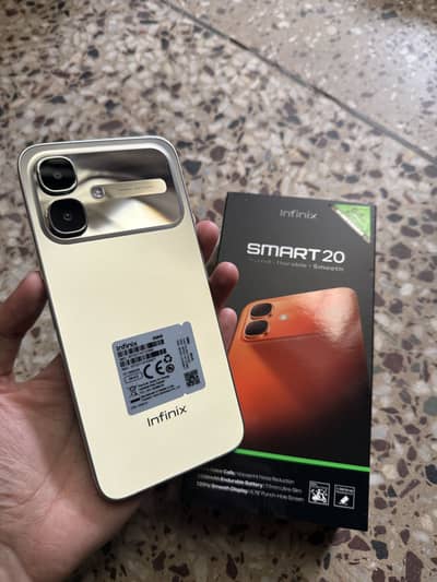 infinix smart 20 4/64 complete box non-active just box open