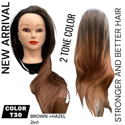 HAIR DUMMY MANNEQUIN FOR CUTTING STYLING LEARNING