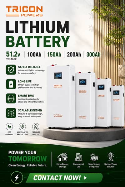 Lithium Batteries 12v 24v 25v 48v | 100ah 150ah 200ah 300ah 314ah
