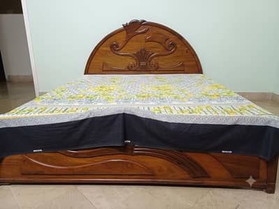 wooden bed for sale
