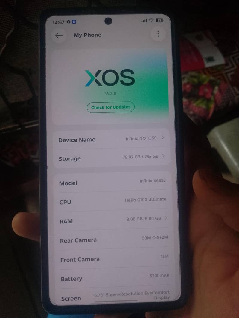 Infinix Note 50 4