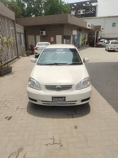 Corolla XLI 2007 modal Lahore Number Biomatric on the Spot