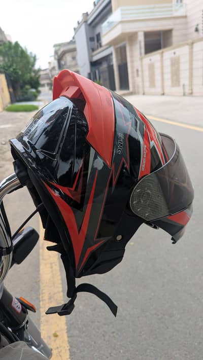Knight GP Flip-Up Helmet Dot Certified.