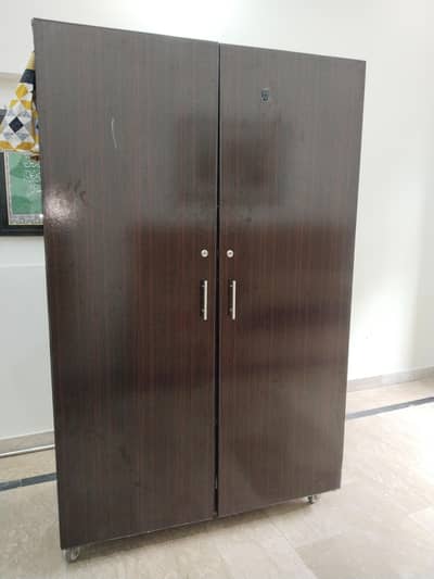 wood wardrobe