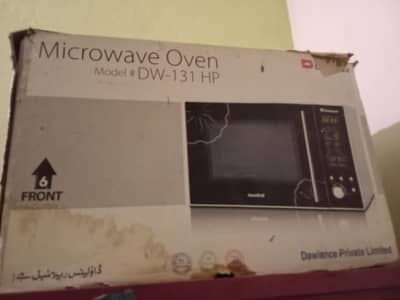 microwave oven model dw 131 hp