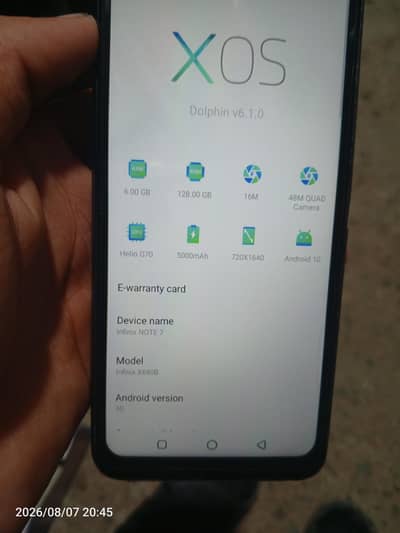 Infinix Note 7