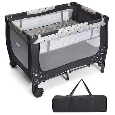 foldable baby cot/traval crib-compact and portable