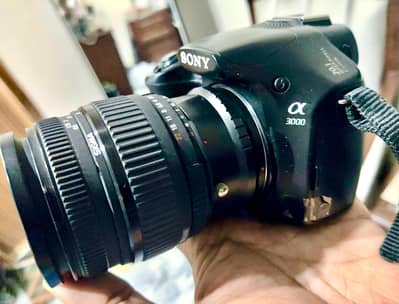 sony a3000 dslr camera full hd video with 35-80 manual lens