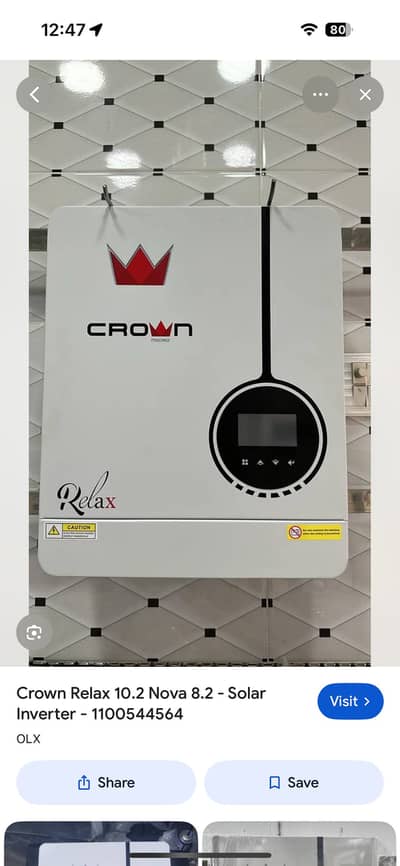 Crown relovo,relax 4,6,10kw available in whole sale
