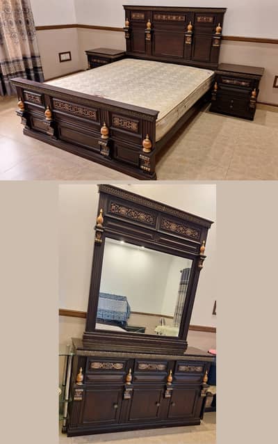 King size luxury beds - Double bed - wooden beds for sale
