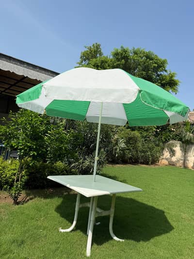 Garden Table With Umberella