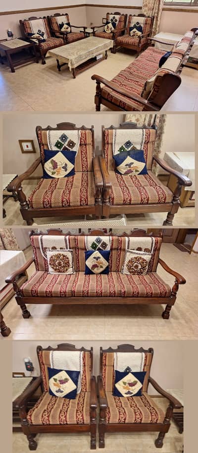 Wooden sofa - Room chairs - Pure Wood Furniture