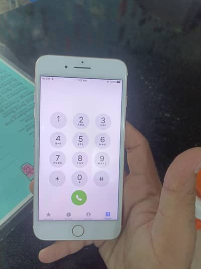 Apple iPhone 7 Plus 8/10 condition leed sath ha sirf