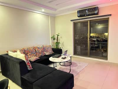 Luxury 1 Bedroom Furnished Apartment For Rent (1 To 6+ Months) In Cube Apartments, Sector A, Bahria Enclave Islamabad