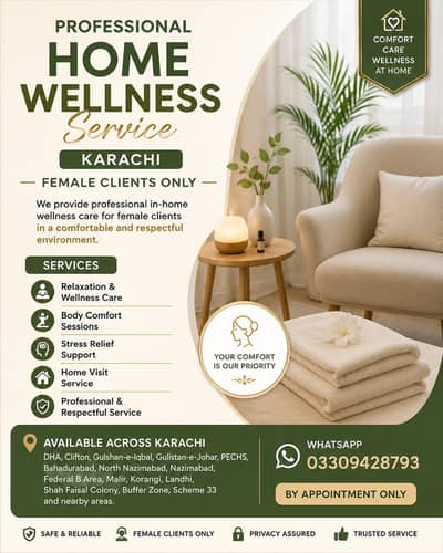 home service for tourism karachi
