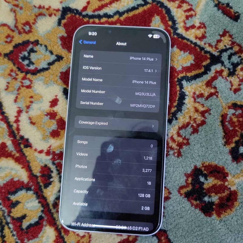 Apple iPhone 14 plus 5