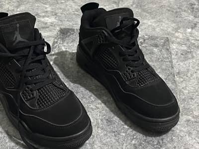 nike retro 4 black cat