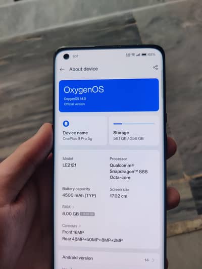 One Plus 9 Pro