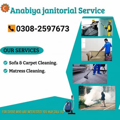 Sofa Cleaning, Carpet Cleaning, Mattres Cleaning in all karachi