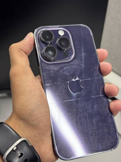 iPhone 14 Pro lla 128gb deep purple 9/10 Condition