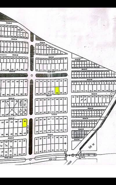 1 kanal Corner plot for Sale 100ft Road Executive Block Diamond City Sialkot Cantt