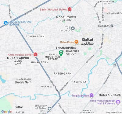 3 Story Factory With Basement For Rent Factory Area shahabpura Road Sialkot