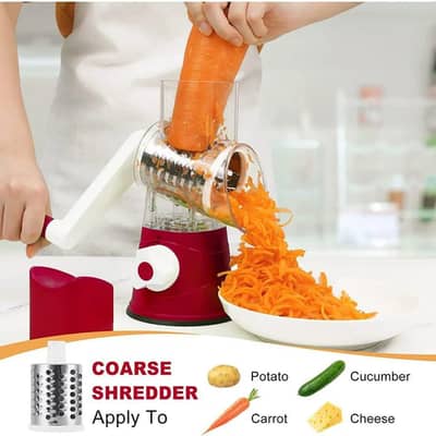 Multifunctional Roller vegetable cutter 3 in 1 vegetable slicer cutter