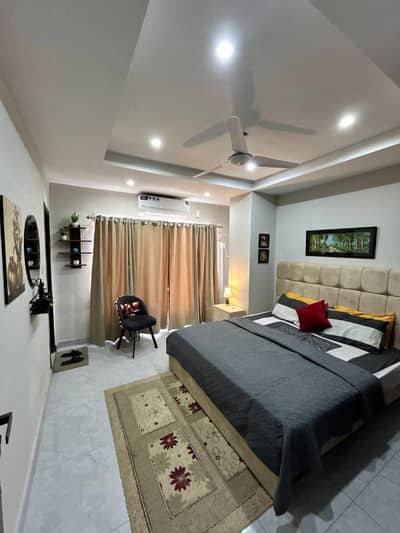 Per day one bedroom available for rent in e11 Islamabad