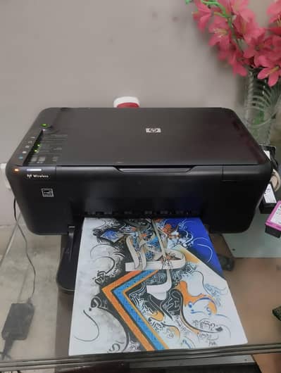 hp deskjet F4580 all in one color printer scanner copier wifi