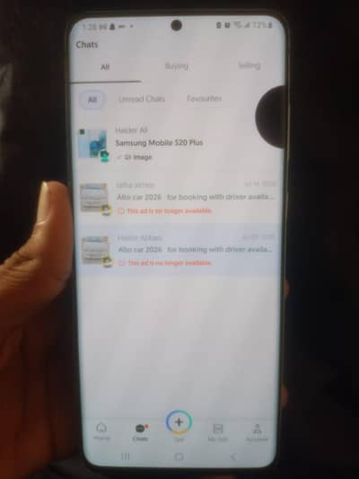 Samsung Mobile S20 Plus