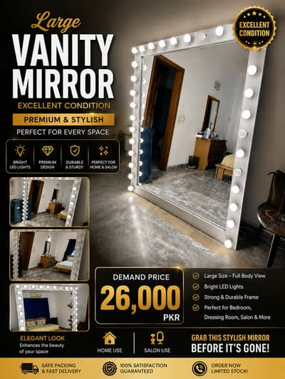 Mirror || Vanity Mirror || Luxury Mirror || Mirror for Sale