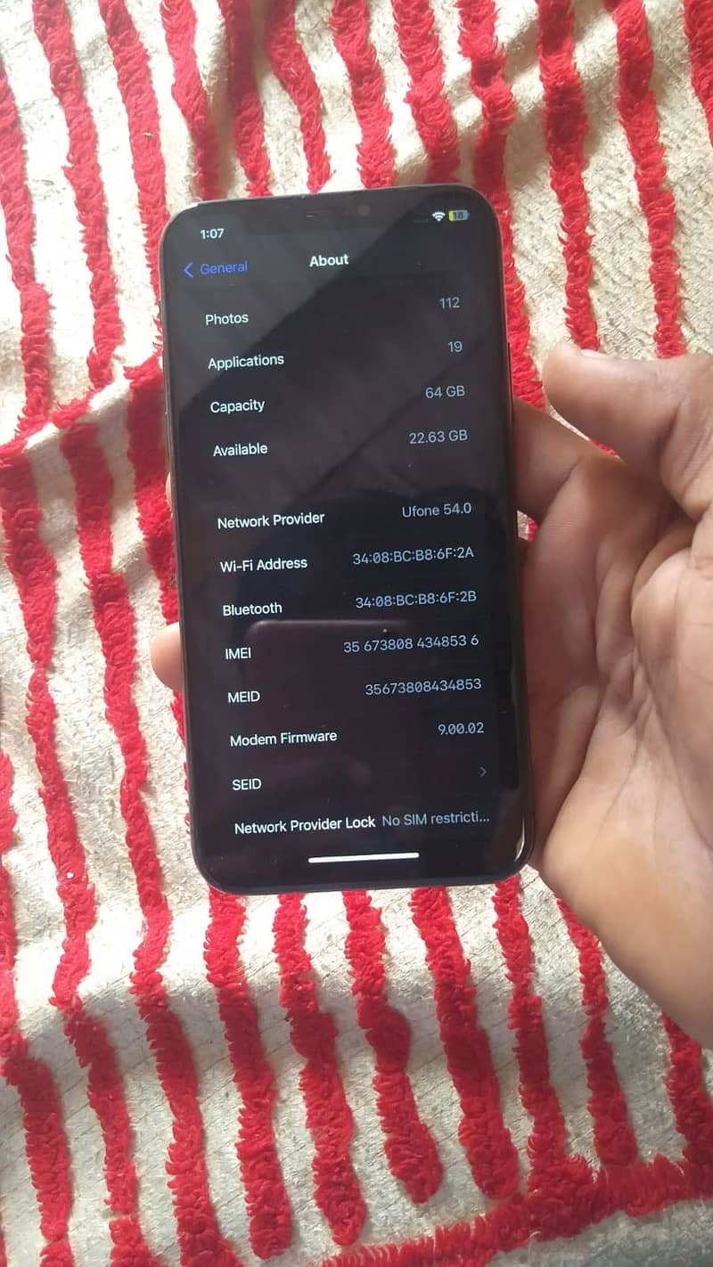 Apple iPhone X 7