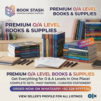 O Level Books | Cambridge Books | Books For Sale | Book Stash