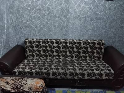 sofa cum bed in lush condition