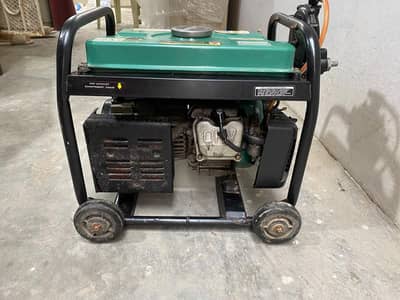 Jasco JD1800DLX 1.5 KVA Generator (Gas and Petrol) - Good Condition