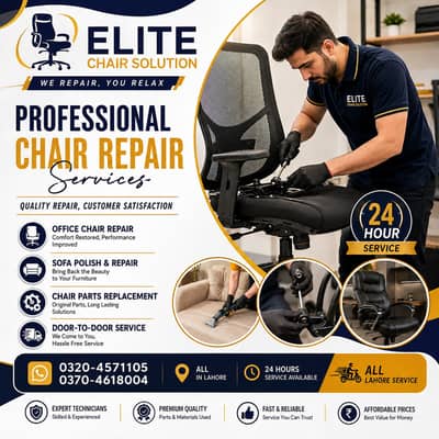 Expert Office Chair Repair & Restoration | 24-Hour Service