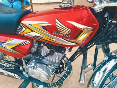 Honda CG125 2025 All Punjab Number 5400 run
