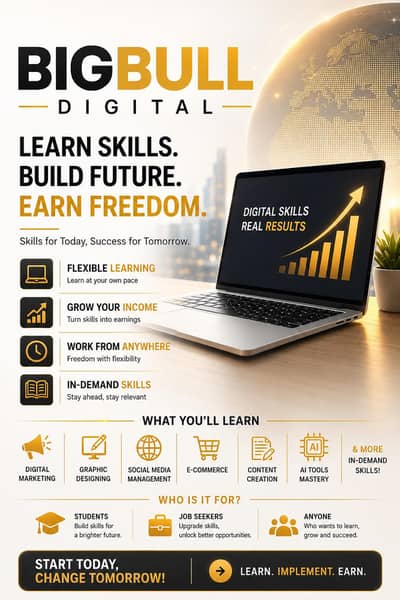 Digital Skills + Remote job opportunity= Real Earnings