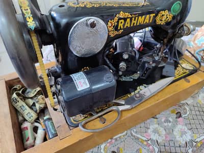 Rahmat Sewing machine old is gold
