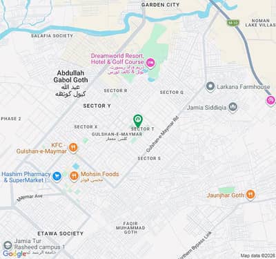 240 Square Yards Residential Plot In Gulshan-E-Maymar - Sector T