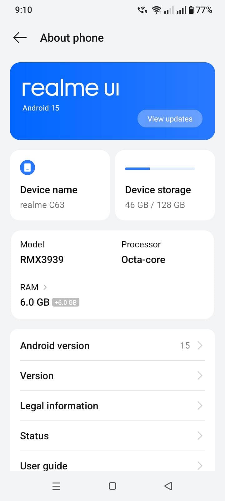 Realme C63 2