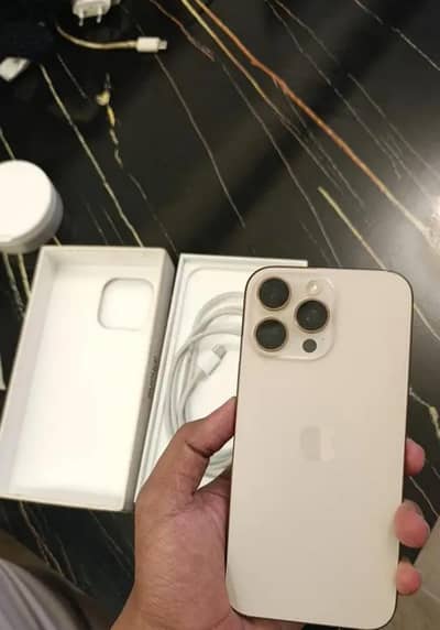 iPhone 16 Pro Max 256GB | Desert Titanium | PTA Approved | 91% BH